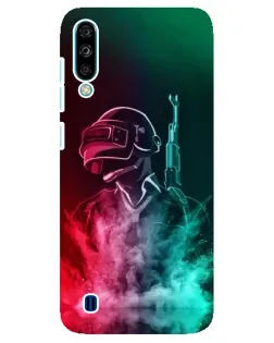 Чехол для ZTE Blade A7 (2020) с картинкой «PUBG — огненный воин»