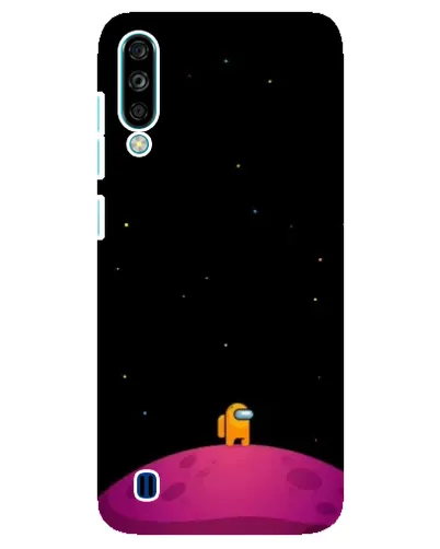 Чехол для ZTE Blade A7 (2020) с картинкой «Одинокий герой на планете»