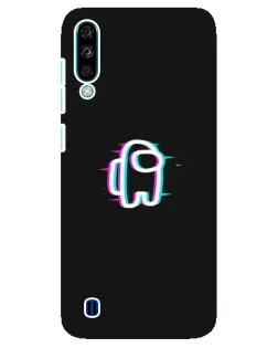 Чехол для ZTE Blade A7 (2020) с картинкой «Among Us неон»