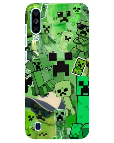 Чехол для ZTE Blade A7 (2020) с картинкой «Криперы Minecraft» Чехол для ZTE Blade A7 (2020) с картинкой «Криперы Minecraft»