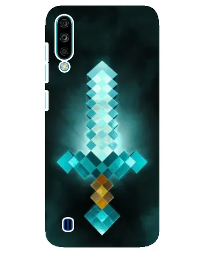 Чехол для ZTE Blade A7 (2020) с картинкой «Алмазный меч неон» Чехол для ZTE Blade A7 (2020) с картинкой «Алмазный меч неон»