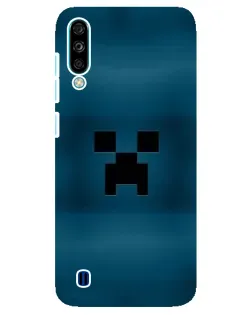 Чехол для ZTE Blade A7 (2020) с картинкой «Крипер текстура»