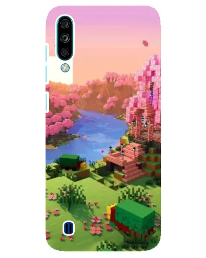 Чехол для ZTE Blade A7 (2020) с картинкой «Розовое дерево Minecraft» Чехол для ZTE Blade A7 (2020) с картинкой «Розовое дерево Minecraft»
