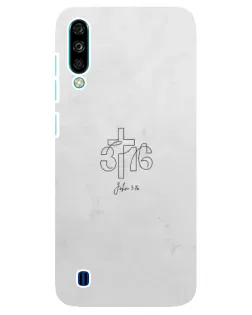 Чехол для ZTE Blade A7 (2020) с картинкой «Иоанна 3:16 Крест» Чехол для ZTE Blade A7 (2020) с картинкой «Иоанна 3:16 Крест»