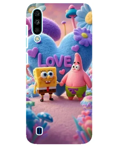 Чехол для ZTE Blade A7 (2020) с картинкой «Губка Боб Патрик»