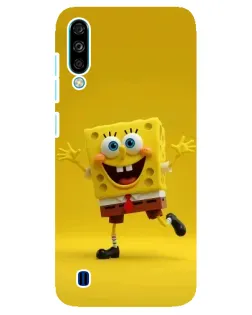 Чехол для ZTE Blade A7 (2020) с картинкой «Позитивный Губка Боб»