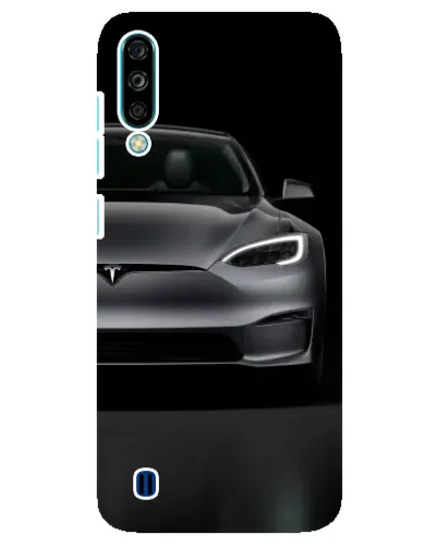 Чехол для ZTE Blade A7 (2020) с картинкой «Tesla Model S Look»