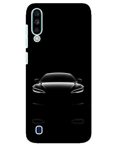 Чехол для ZTE Blade A7 (2020) с картинкой «Силуэт Tesla Night»
