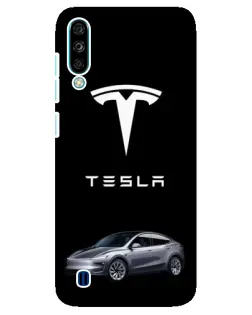 Чехол для ZTE Blade A7 (2020) с картинкой «Tesla Model Y»