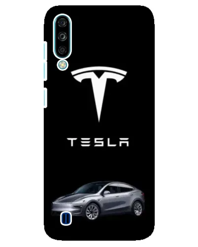 Чехол для ZTE Blade A7 (2020) с картинкой «Tesla Model Y»