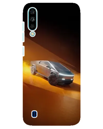 Чехол для ZTE Blade A7 (2020) с картинкой «Cybertruck в пустыне»