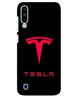 Чехол для ZTE Blade A7 (2020) с картинкой «Tesla Red Logo»