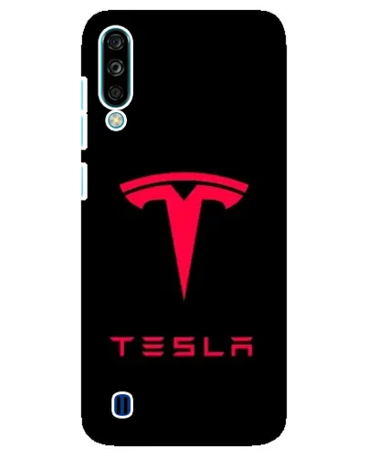 Чехол для ZTE Blade A7 (2020) с картинкой «Tesla Red Logo»