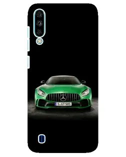 Чехол для ZTE Blade A7 (2020) с картинкой «Mercedes — неоновый лого»