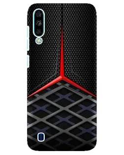 Чехол для ZTE Blade A7 (2020) с картинкой «Mercedes Carbon Grid»