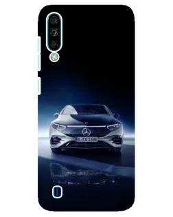 Чехол для ZTE Blade A7 (2020) с картинкой «Ночной Mercedes EQ»