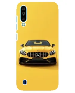 Чехол для ZTE Blade A7 (2020) с картинкой «Желтый Mercedes GT»