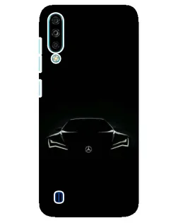 Чохол для ZTE Blade A7 (2020) з картинкою «Mercedes — силует авто»