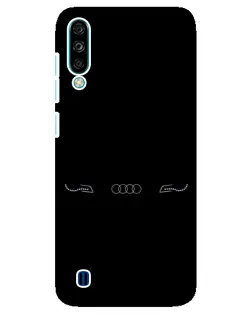 Чехол для ZTE Blade A7 (2020) с картинкой «Audi — световой подпись»