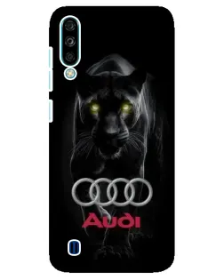 Чехол для ZTE Blade A7 (2020) с картинкой «Пантера и Audi»