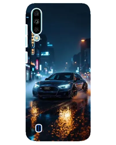 Чехол для ZTE Blade A7 (2020) с картинкой «Ночной город и Audi» Чехол для ZTE Blade A7 (2020) с картинкой «Ночной город и Audi»