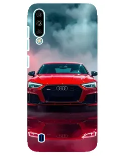 Чехол для ZTE Blade A7 (2020) с картинкой «Audi RS — красный стиль»