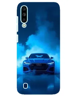 Чехол для ZTE Blade A7 (2020) с картинкой «Audi — голубая энергия»