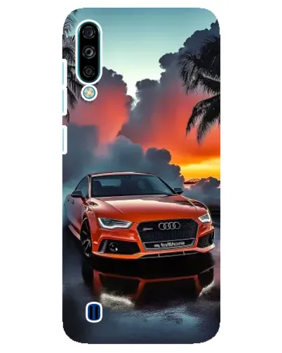 Чехол для ZTE Blade A7 (2020) с картинкой «Audi — закат» Чехол для ZTE Blade A7 (2020) с картинкой «Audi — закат»