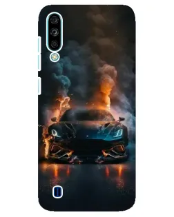 Чехол для ZTE Blade A7 (2020) с картинкой «Lamborghini дымная эстетика»