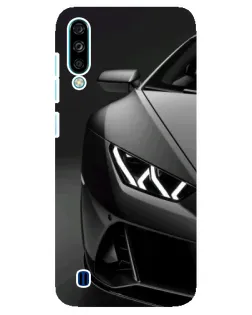 Чехол для ZTE Blade A7 (2020) с картинкой «Lamborghini фары детализация»