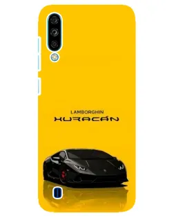 Чехол для ZTE Blade A7 (2020) с картинкой «Lamborghini Huracan черный»