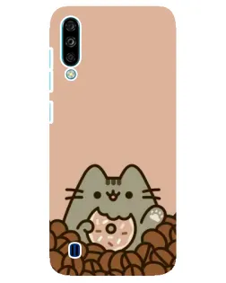 Чехол для ZTE Blade A7 (2020) с картинкой «Кофейный Пушин»