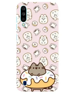Чехол для ZTE Blade A7 (2020) с картинкой «Пушин на пончике»
