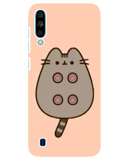 Чехол для ZTE Blade A7 (2020) с картинкой «Пушин пузиком кверху»