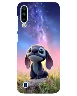 Чехол для ZTE Blade A7 (2020) с картинкой «Стич на рассвете»