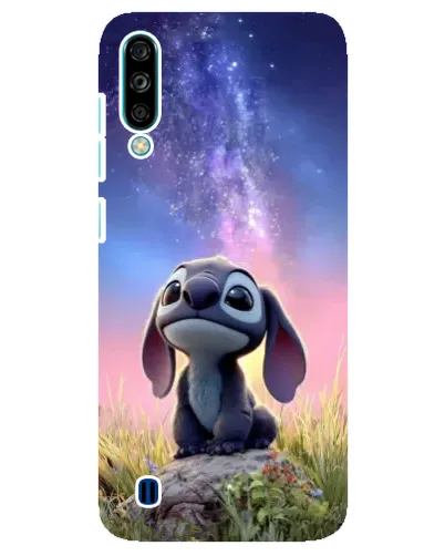 Чехол для ZTE Blade A7 (2020) с картинкой «Стич на рассвете»
