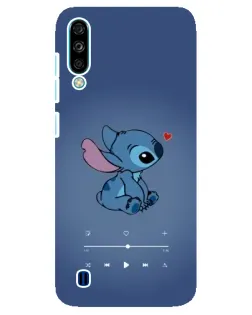 Чехол для ZTE Blade A7 (2020) с картинкой «Музыкальный Stitch»