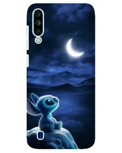 Чехол для ZTE Blade A7 (2020) с картинкой «Лунная ночь Стича»