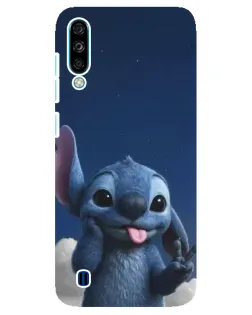 Чехол для ZTE Blade A7 (2020) с картинкой «Стич в облаках»