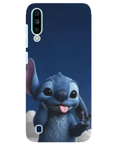 Чехол для ZTE Blade A7 (2020) с картинкой «Стич в облаках»