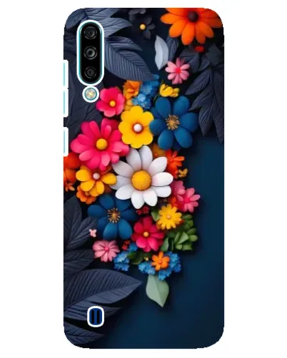 Чехол для ZTE Blade A7 (2020) с картинкой «Цветочная феерия»
