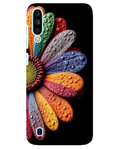 Чехол для ZTE Blade A7 (2020) с картинкой «Радужный цветок»