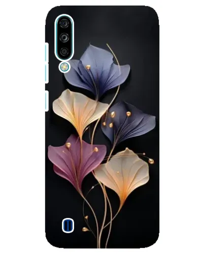 Чехол для ZTE Blade A7 (2020) с картинкой «Лиловые цветы грации»