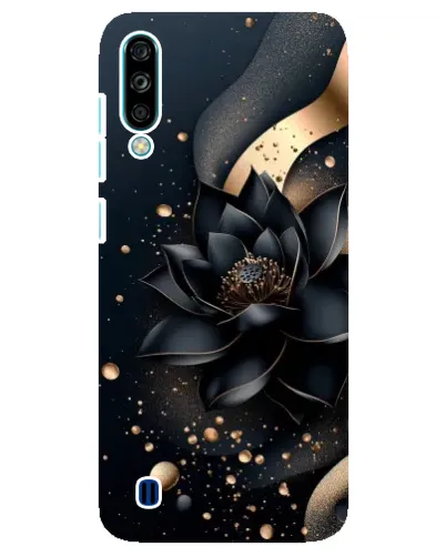 Чехол для ZTE Blade A7 (2020) с картинкой «Черный лотос»