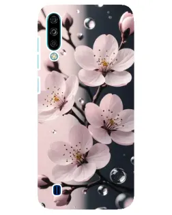 Чехол для ZTE Blade A7 (2020) с картинкой «Нежная сакура и капли» Чехол для ZTE Blade A7 (2020) с картинкой «Нежная сакура и капли»
