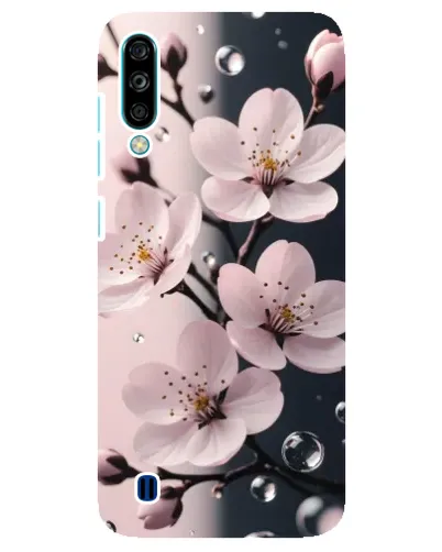 Чехол для ZTE Blade A7 (2020) с картинкой «Нежная сакура и капли» Чехол для ZTE Blade A7 (2020) с картинкой «Нежная сакура и капли»