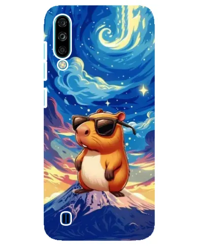 Чехол для ZTE Blade A7 (2020) с картинкой «Капибара Ван Гога»