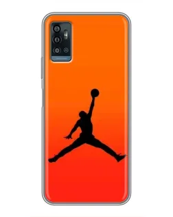 Чехол для ZTE Blade A71 с картинкой «Jordan Sunset»