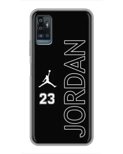 Чехол для ZTE Blade A71 с картинкой «Jordan Vertical»