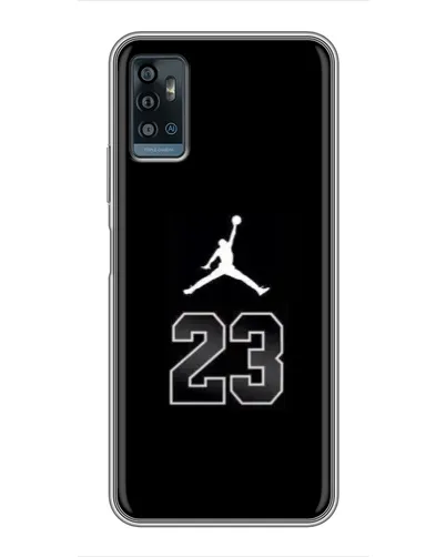 Чехол для ZTE Blade A71 с картинкой «Jordan Flight 23»